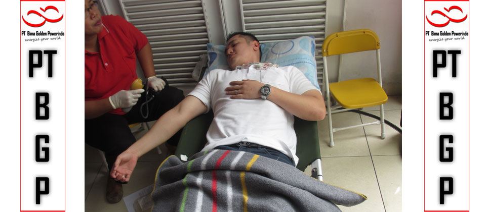 Donor Darah at PT Bima Golden Powerindo( Medan )